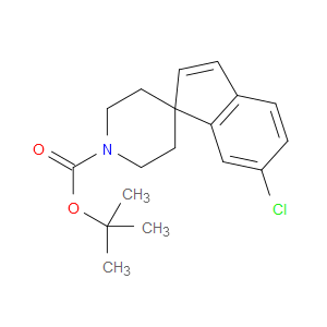 TERT-BUTYL 6-CHLOROSPIRO[INDENE-1,4'-PIPERIDINE]-1'-CARBOXYLATE - Click Image to Close