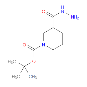 TERT-BUTYL 3-(HYDRAZINECARBONYL)PIPERIDINE-1-CARBOXYLATE