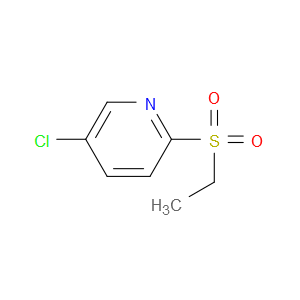 5-CHLORO-2-(ETHYLSULFONYL)PYRIDINE - Click Image to Close