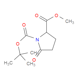 1-TERT-BUTYL 2-METHYL 5-OXOPYRROLIDINE-1,2-DICARBOXYLATE - Click Image to Close