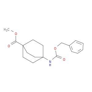 METHYL 4-(((BENZYLOXY)CARBONYL)AMINO)BICYCLO[2.2.2]OCTANE-1-CARBOXYLATE - Click Image to Close