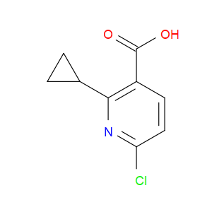 6-CHLORO-2-CYCLOPROPYLNICOTINIC ACID - Click Image to Close