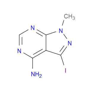 3-IODO-1-METHYL-1H-PYRAZOLO[3,4-D]PYRIMIDIN-4-AMINE