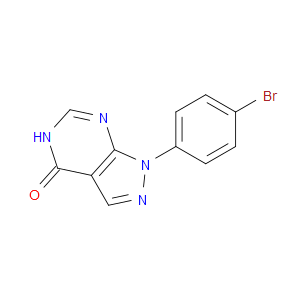 1-(4-BROMOPHENYL)-1H-PYRAZOLO[3,4-D]PYRIMIDIN-4(5H)-ONE - Click Image to Close