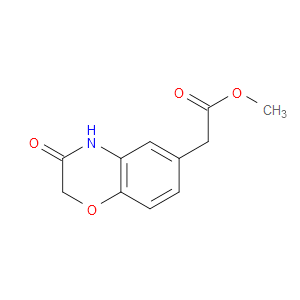 METHYL 2-(3-OXO-3,4-DIHYDRO-2H-1,4-BENZOXAZIN-6-YL)ACETATE
