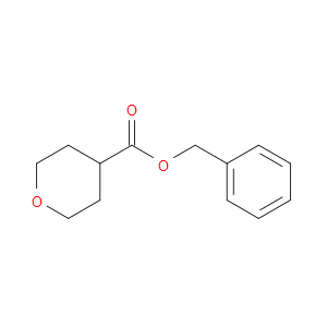 BENZYL TETRAHYDRO-2H-PYRAN-4-CARBOXYLATE