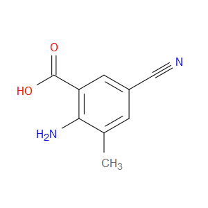 2-AMINO-5-CYANO-3-METHYLBENZOIC ACID - Click Image to Close