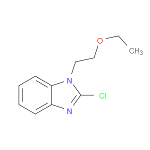 2-CHLORO-1-(2-ETHOXYETHYL)-1H-BENZO[D]IMIDAZOLE - Click Image to Close