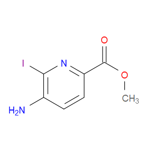 METHYL 5-AMINO-6-IODOPYRIDINE-2-CARBOXYLATE
