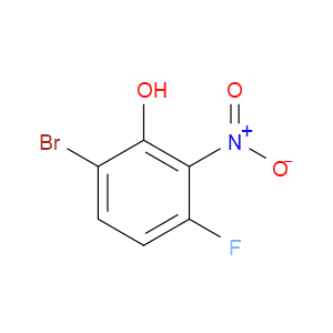 6-BROMO-3-FLUORO-2-NITROPHENOL