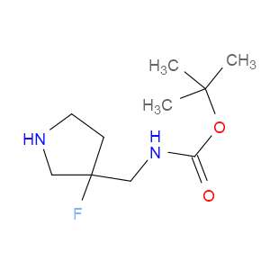 TERT-BUTYL N-[(3-FLUOROPYRROLIDIN-3-YL)METHYL]CARBAMATE - Click Image to Close