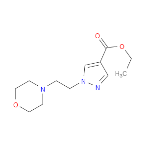 ETHYL 1-(2-MORPHOLINOETHYL)-1H-PYRAZOLE-4-CARBOXYLATE