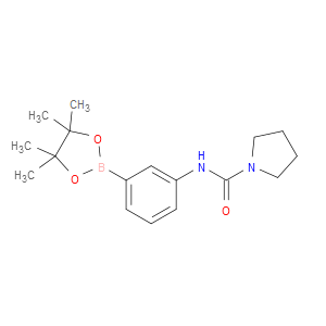 N-(3-(4,4,5,5-TETRAMETHYL-1,3,2-DIOXABOROLAN-2-YL)PHENYL)PYRROLIDINE-1-CARBOXAMIDE