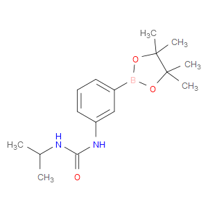 1-ISOPROPYL-3-[3-(4,4,5,5-TETRAMETHYL-1,3,2-DIOXABOROLAN-2-YL)PHENYL]UREA