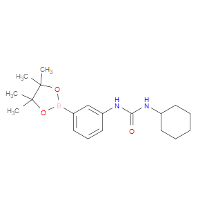 1-CYCLOHEXYL-3-(3-(4,4,5,5-TETRAMETHYL-1,3,2-DIOXABOROLAN-2-YL)PHENYL)UREA - Click Image to Close