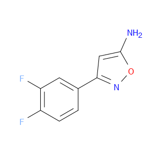 3-(3,4-DIFLUOROPHENYL)-1,2-OXAZOL-5-AMINE - Click Image to Close