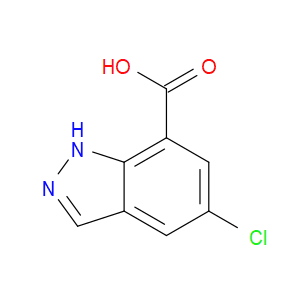5-CHLORO-1H-INDAZOLE-7-CARBOXYLIC ACID - Click Image to Close