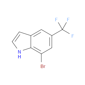 7-BROMO-5-(TRIFLUOROMETHYL)-1H-INDOLE - Click Image to Close