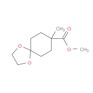 METHYL 8-METHYL-1,4-DIOXASPIRO[4.5]DECANE-8-CARBOXYLATE