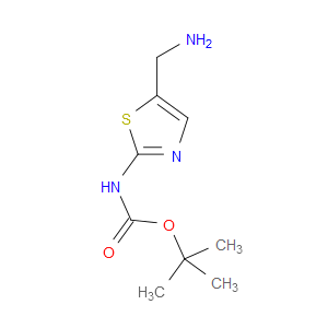 TERT-BUTYL 5-(AMINOMETHYL)THIAZOL-2-YLCARBAMATE - Click Image to Close