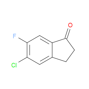 5-CHLORO-6-FLUORO-2,3-DIHYDRO-1H-INDEN-1-ONE - Click Image to Close