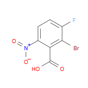 2-BROMO-3-FLUORO-6-NITROBENZOIC ACID