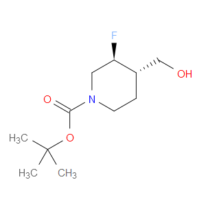 (3S,4S)-REL-1-BOC-3-FLUORO-4-(HYDROXYMETHYL)PIPERIDINE - Click Image to Close