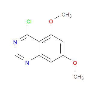 4-CHLORO-5,7-DIMETHOXYQUINAZOLINE - Click Image to Close