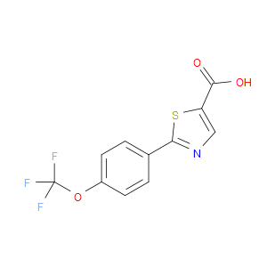 2-[4-(TRIFLUOROMETHOXY)PHENYL]THIAZOLE-5-CARBOXYLIC ACID