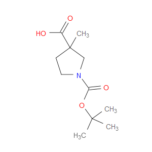 1-(TERT-BUTOXYCARBONYL)-3-METHYLPYRROLIDINE-3-CARBOXYLIC ACID