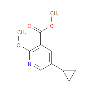 METHYL 5-CYCLOPROPYL-2-METHOXYNICOTINATE