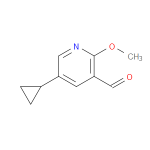 5-CYCLOPROPYL-2-METHOXYNICOTINALDEHYDE - Click Image to Close