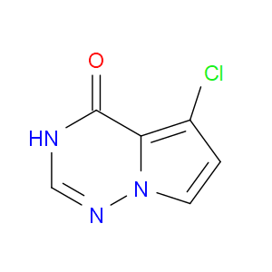 5-CHLOROPYRROLO[2,1-F][1,2,4]TRIAZIN-4(1H)-ONE - Click Image to Close