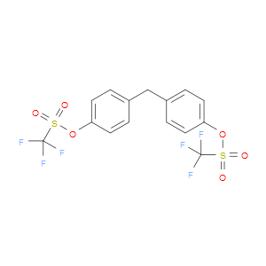 METHYLENEBIS(4,1-PHENYLENE) BIS(TRIFLUOROMETHANESULFONATE)