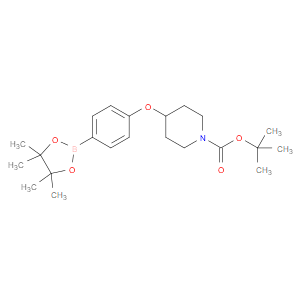 TERT-BUTYL 4-(4-(4,4,5,5-TETRAMETHYL-1,3,2-DIOXABOROLAN-2-YL)PHENOXY)PIPERIDINE-1-CARBOXYLATE