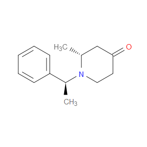 (R)-2-METHYL-1-((S)-1-PHENYLETHYL)PIPERIDIN-4-ONE