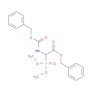 BENZYL 2-([(BENZYLOXY)CARBONYL]AMINO)-2-(DIMETHOXYPHOSPHORYL)ACETATE