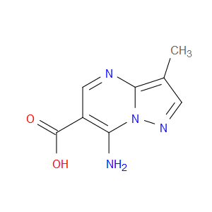 7-AMINO-3-METHYLPYRAZOLO[1,5-A]PYRIMIDINE-6-CARBOXYLIC ACID - Click Image to Close