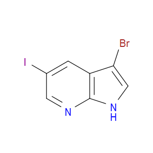 3-BROMO-5-IODO-1H-PYRROLO[2,3-B]PYRIDINE