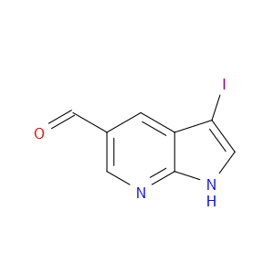 3-IODO-1H-PYRROLO[2,3-B]PYRIDINE-5-CARBALDEHYDE - Click Image to Close