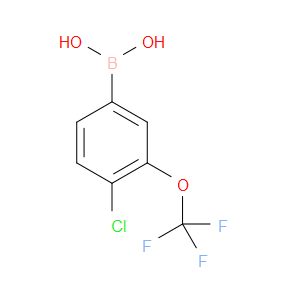 4-CHLORO-3-(TRIFLUOROMETHOXY)PHENYLBORONIC ACID - Click Image to Close