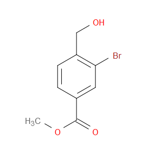 METHYL 3-BROMO-4-(HYDROXYMETHYL)BENZOATE