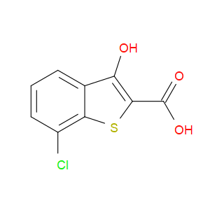 7-CHLORO-3-HYDROXYBENZO[B]THIOPHENE-2-CARBOXYLIC ACID