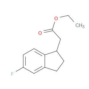 ETHYL 5-FLUORO-2,3-DIHYDROINDENE-1-ACETATE