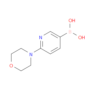 6-MORPHOLINOPYRIDIN-3-YLBORONIC ACID - Click Image to Close