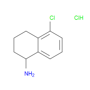5-CHLORO-1,2,3,4-TETRAHYDRONAPHTHALEN-1-AMINE HYDROCHLORIDE
