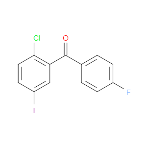 (2-CHLORO-5-IODOPHENYL)(4-FLUOROPHENYL)METHANONE