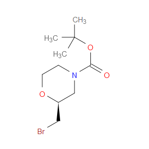 (S)-TERT-BUTYL 2-(BROMOMETHYL)MORPHOLINE-4-CARBOXYLATE