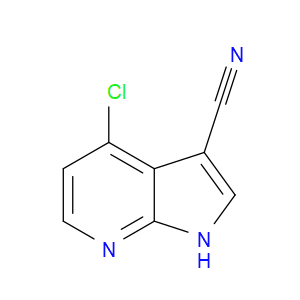 4-CHLORO-1H-PYRROLO[2,3-B]PYRIDINE-3-CARBONITRILE