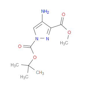 1-TERT-BUTYL 3-METHYL 4-AMINO-1H-PYRAZOLE-1,3-DICARBOXYLATE - Click Image to Close